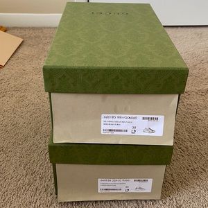 100% Authentic Gucci Women Box Shoes